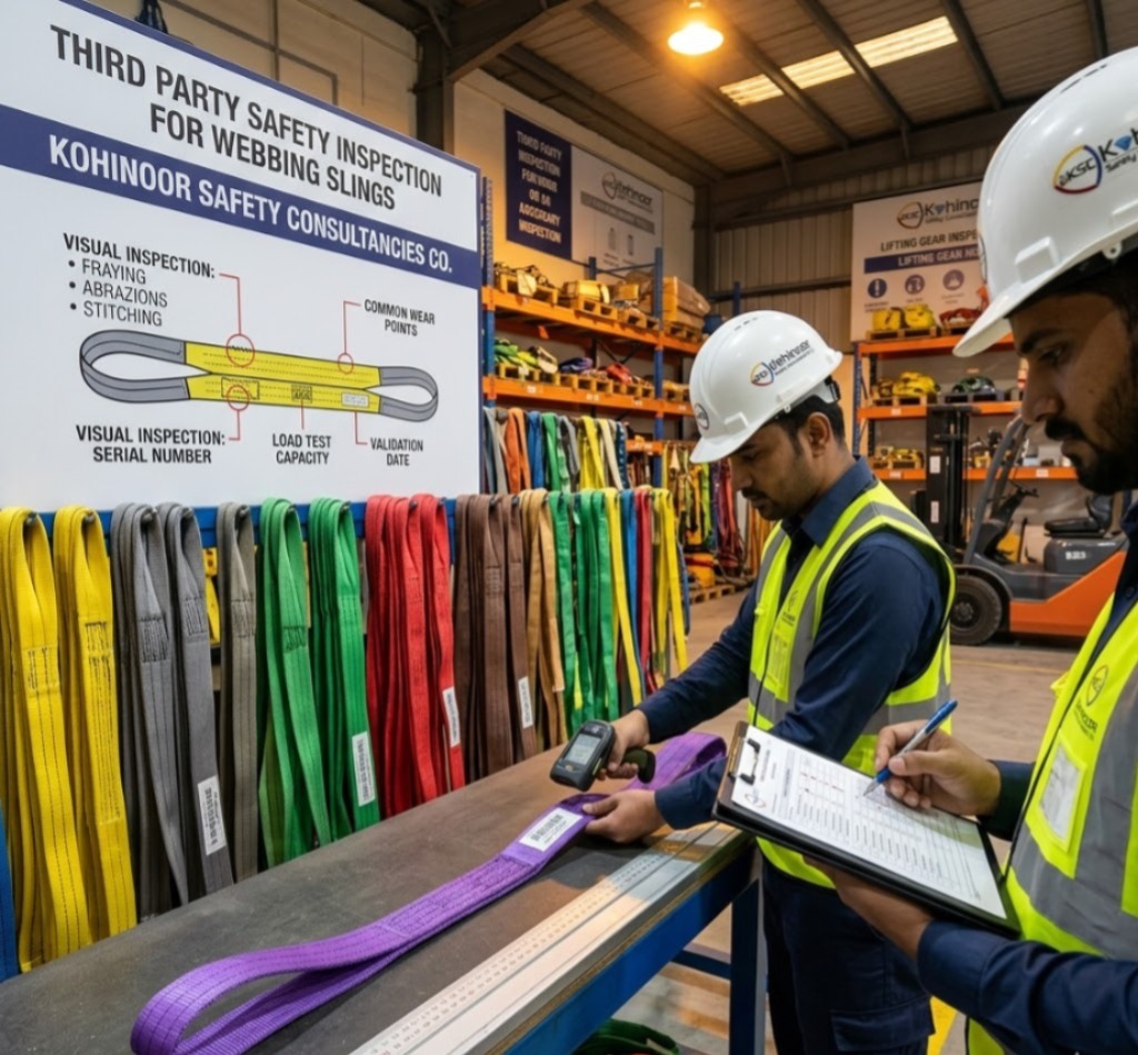 Third Party Safety Inspection For Webbing Sling